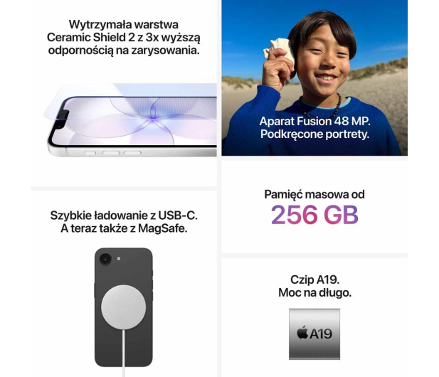 APPLE iPhone 17e 512GB Jasnoróżowy - 1505817 - zdjęcie 6